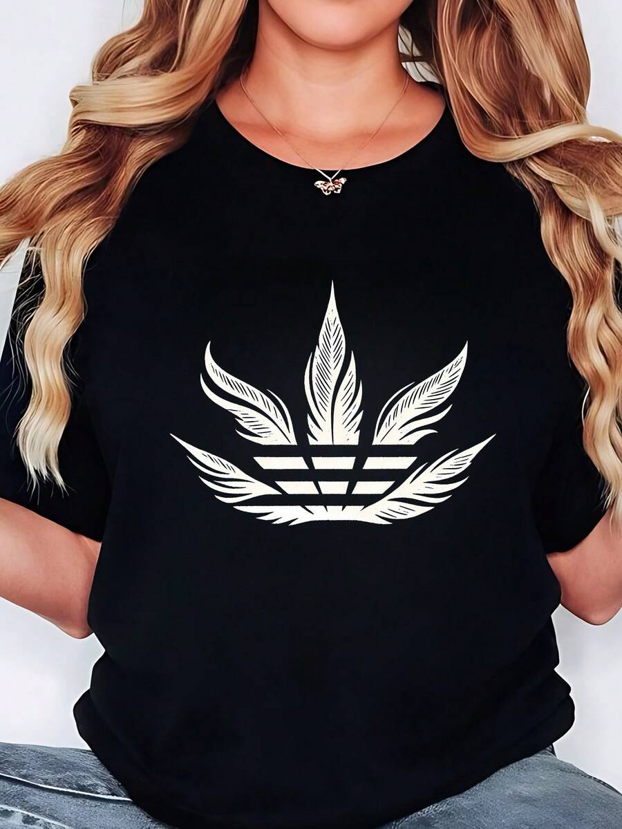 Talla Grande - Talla Grande - Ropa de Mujer Talla Grande 0 8XL, Camiseta de Manga Corta Transpirable y Suave para la Piel, Versión Coreana Básica Holgada, Top Casual de Primavera y Otoño para el Trabajo Diario - Negro - Ver 1