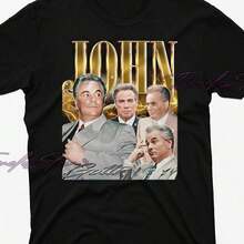 short-sleeveCamiseta retro de John Gotti, Camiseta homenaje a John Gotti, Camisetas de fans de John Gotti, Suéter vintage de John Gotti100% Cotton - Negro - Ver 1