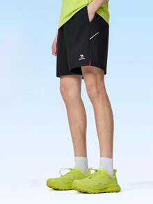 CAMEL CROWN Quần short nữ ngoài trời chống nắng, quần thể thao thoáng khí mùa hè dùng cho tập yoga và các hoạt động thể thao khác. - Bóng đen ma quái - Xem 3