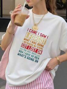1 camiseta de humor ruso para mujer - ¡Yo en el infierno, cómo! Camiseta Divertida con Texto en Ruso - Camiseta Ligera Casual para Mujer - Ropa de Primavera Verano - Regalo Divertido para Fanáticos de la Cultura Rusa - Uso Diario 180g Algodón 100% - Blanco 3 - Ver 1