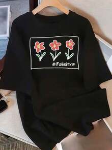 Camiseta de Mujer: Camiseta de Verano Moderna de Algodón Puro, Cuello Redondo Holgado, Ropa Versátil para Mujer, Camiseta Casual Cómoda para Adolescentes, Tops de Manga Corta Vibrantes y Juveniles para Uso Diario. - Blanco - Ver 7