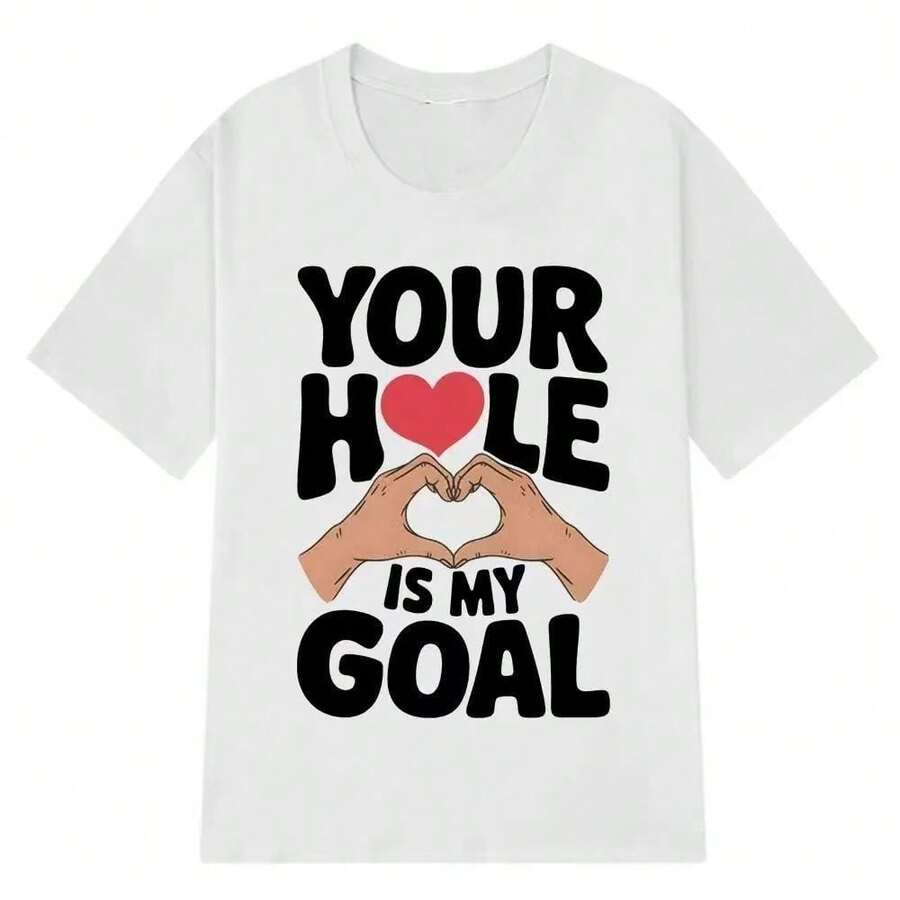 Camiseta Divertida Y Sencilla Con Estampados De Memes, De Manga Corta Y A La Moda Para Hombres Y Mujeres, Una Prenda VersáTil De Verano Estilo Hip-Hop Para Ambos GéNeros. - Blanco - Ver 1