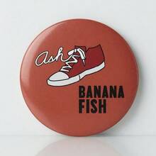 Banana Fish Anime Badge Ash Lynx Canvas Shoes Cosplay Icon Brooch Pins For Clothes Backpack Decoration Jewelry Ita Bag Fans Gift - Multicolor - View 2