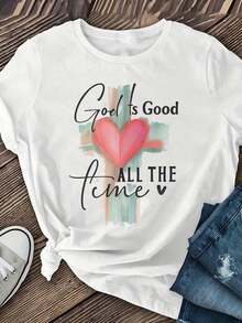 1 pieza de esta camisa de talla grande siempre mantiene una alta calidad. Cuenta con un cuello redondo y es de color blanco, lo que lo hace perfecto para ocasiones como el Día de la Madre, el Día del Padre, Pascua, aniversarios y regalos de San Valentín, adecuado para todos. 180g 100% Algodón. - Blanco - Ver 1