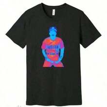 Camiseta de la Copa Mundial 2026 _ Camiseta de aficionado al fútbol _ Camiseta de fútbol _ Camiseta de la Copa Mundial 2026, Camiseta Una nación, un objetivo - Negro - Ver 1