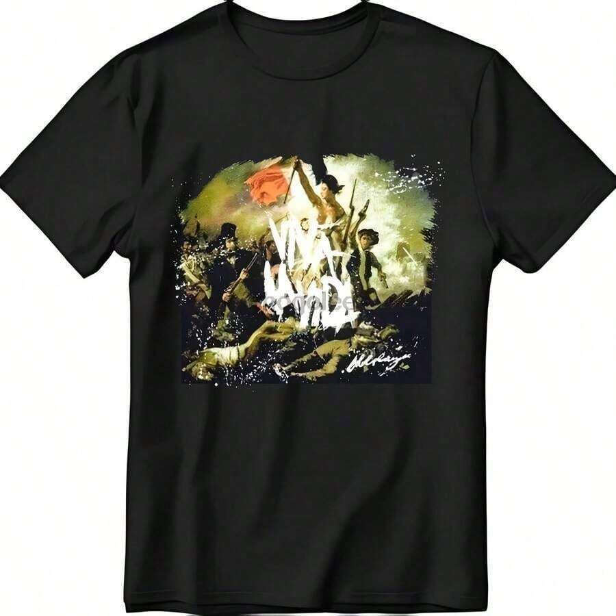 New Arrival 2026 VTG Three Dog Night Band Black Short Sleeve Unisex T-Shirt Gift For Fans B0710_22 Soft Breathable Fabric Fashion 100% Cotton Daily Wear Graphic Print Women's T-Shirt - 黑色 12 - 查看 1