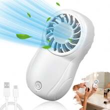 3-Speed Mini Handheld Electric Fan, USB Rechargeable, Portable Compact Fan For Home, Office, Outdoor, Travel, Summer Essential Gift For Women And Girls - Multicolor - View 15