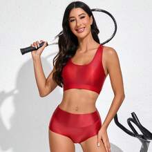 508#Sexy New Women's Sports Shorts, High-Waisted Yoga Peach Butt Tight-Fitting Running Fitness Set - 粉紅色短褲 - 查看 5