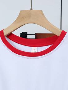 Disney Authorized Ladies Y2K Color Matching Summer T-Shirt-Breathable T-Shirt With Disney Princess Design. - White - View 3