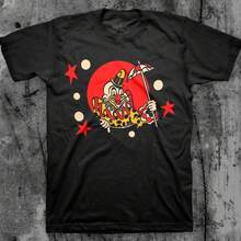 Camisetas unisex, Payasos, ropa de mujer, blusas casuales para damas, camisas de mujer, blusas para mujer, camisas, estampado gráfico, agradable al tacto, retro de los 90, ropa urbana, camisetas casuales de moda, estampado gráfico, agradable al tacto, retro de los 90, ropa urbana, camisetas casuales de moda. - Negro - Ver 5
