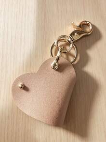 Easy Open Heart-Shaped Leather Key Holder, Key Organizer With Retractable Key Chain, Portable Car Key Pouch, Cute Heart-Shaped Retractable Key Chain With PU Leather Strap And Metal Alloy Clasp - Pink/Gold Key Chain, Motorcycle/Phone Key Chain - Mother's Day Gift Accessory (Multiple Colors Available) - Multicolor - View 11