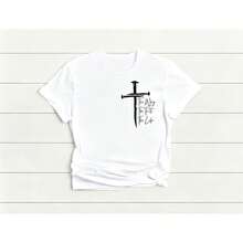 Women's T-Shirt Set, 3-Piece Set Of Short-Sleeve T-Shirts Suitable For Streetwear, Oversized Round Neck Top For Daily Outings, Camping, Concerts, Hip-Hop, Rock, And Rap Events. Black, White, Gray, Casual Short-Sleeve Set, Popular Fashion, Round Neck, Short Sleeve, Casual And Comfortable, Spring/Summer Clothing For Women. - 白色 - 查看 2