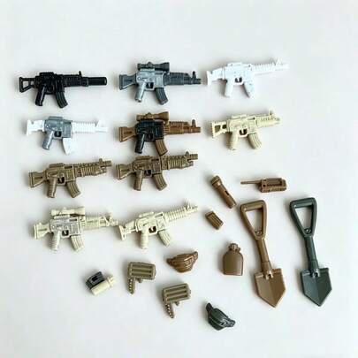 Base de Soporte para Mochila, Placa para Armas de Juguete, Accesorio para Mega Construx Bloks Convenant COD, Piezas de Repuesto