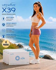 LifeWave X39 Patches - Supports Improvements Of Strength And Stamina,Body Care - Supports Improved Exercise Performance - No Or Stimulants - Innovative Patch Technology For Enhanced Wellness -30 Pieces Per Piece For A Total Of 90 Pieces,Keep Your Body Healthy And Rejuvenate You,Can Be Used Both Morning And Evening,Halloween Gift. - 4 cái - Xem 9