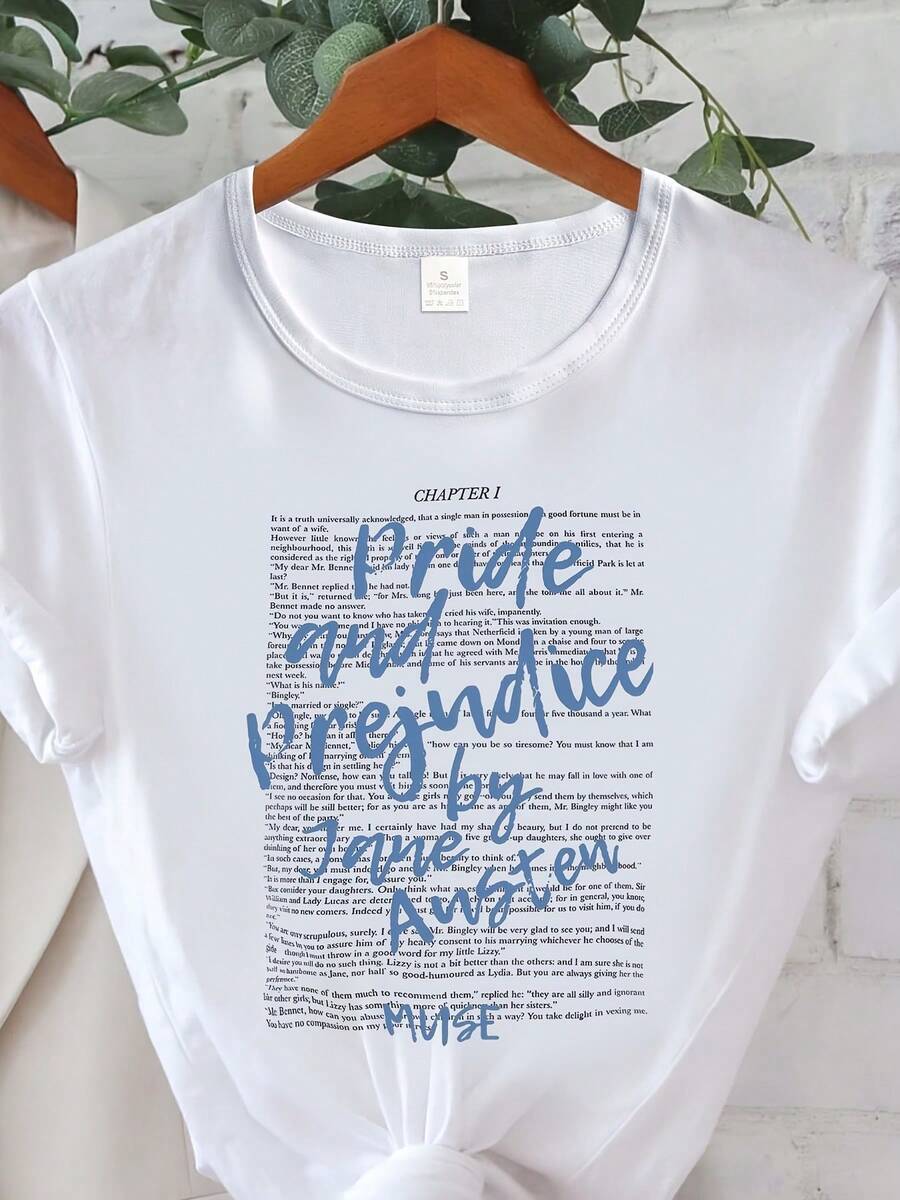 Camiseta de Moda Urbana con Estampados de , Diseño Atractivo, Material Suave y Cómodo, Alta Calidad para Regalos de Navidad, Halloween y Acción de Gracias - Blanco - Ver 1