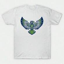 Seattle Football Seahawks - Camiseta M11218, Regalo para Fanáticos del Día del Partido - Negro - Ver 6