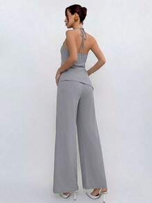 Women Midi Dresses - 淺灰色 - 查看 2