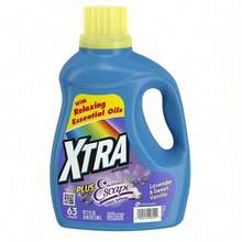 Economy Pack | Ideal For Large FamiliesWorks In Standard & HE Washing Machines XTRA Plus Escape Lavender & Sweet Vanilla Liquid Laundry Detergent Deeply Loved - 97.7 Fl Oz - View 2