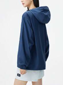 CAMEL CROWN Outdoor Natural Yarn Sun Protection Clothing Spring And Summer Women's Cool And Breathable Sun Protection Sports Jacket - Penghu Blue - View 6