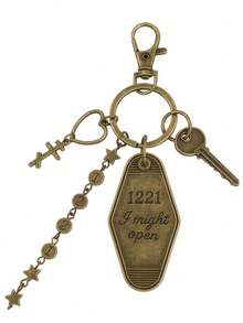 1 Heating Competitive Keychain 1221 1440 Room Number Keychain, Car Keychain, Ladies' Key Chain, The Best Gift For Friends On Daily Birthdays - Multicolor - View 15
