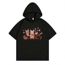 Women Sweatshirts & Hoodies - Black 3809 - View 7