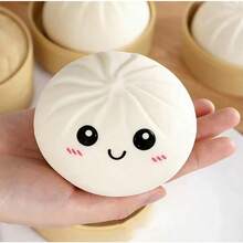 Hộp bánh bao mềm đính kim sa, đồ chơi hình bánh bao dễ thương phù hợp cho người lớn và thanh thiếu niên, quà nhét trứng Phục Sinh, bóng giảm căng thẳng, đồ chơi giảm stress, quà nhét tất Giáng Sinh, hộp quà bí ẩn - Nhiều màu - Xem 18