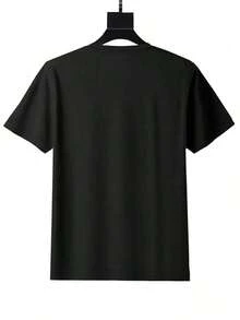Vintage Print T-Shirt, Pop Music Fan T-Shirt, Vintage Concert T-Shirt, Lyric Quote T-Shirt, Unisex Streetwear, Gift For Bieber Fans - 黑色 - 查看 2