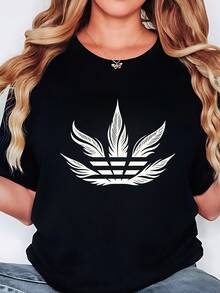Talla Grande - Talla Grande - Ropa de Mujer Talla Grande 0 8XL, Camiseta de Manga Corta Transpirable y Suave para la Piel, Versión Coreana Básica Holgada, Top Casual de Primavera y Otoño para el Trabajo Diario - Negro - Ver 6