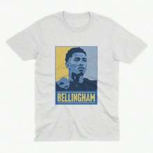 Camiseta Conmemorativa a Jude Bellingham - Diseño Gráfico T1EE RMFC Fútbol Regalo para Fanáticos Camiseta de Bellingham - Negro - Ver 1