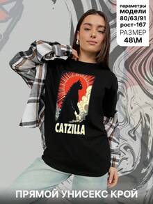 Camiseta CherryPie CATZILLA - B - Ver 3