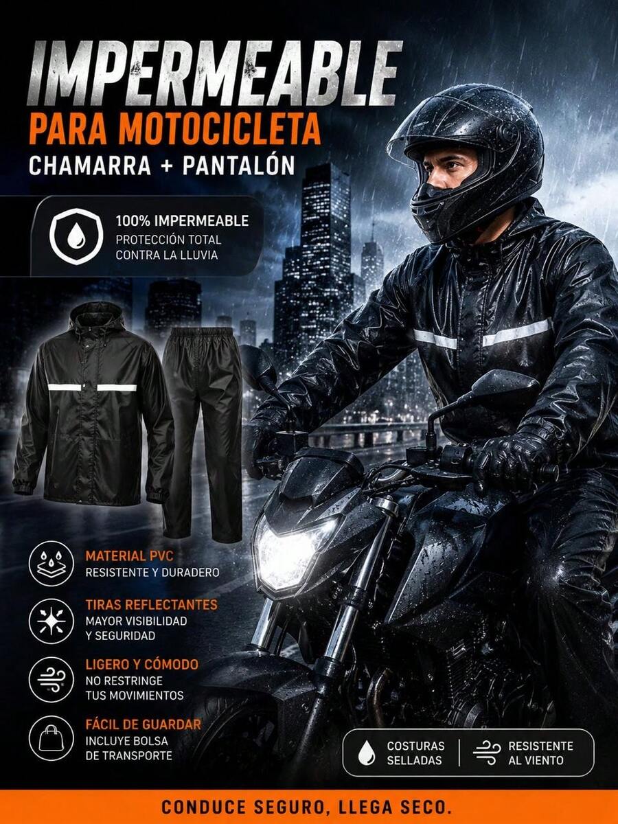 Trajes de lluvia impermeables para hombres y mujeres perfecl con tiras reflectantes llamativas y Pantalones XXXXL
