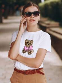Camiseta LICHNOSTYL estampada elegante - A - Ver 3