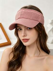 1 pieza Sombrero de sol ajustable con patrón de escamas de pez, sombrero multifuncional casual y transpirable con protección solar, adecuado para hombres y mujeres para uso diario - Gorra de béisbol abierta - Ver 7