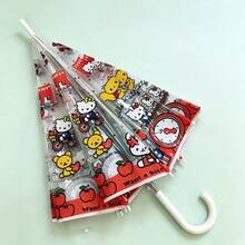 MINISO X Hello Kitty 奢华限量版雨伞，自动折叠透明雨伞，加固耐用，防风防水，高端美学，专属设计，情侣、周年纪念日及特殊场合的贴心礼物 - kitty系列 - 查看 20