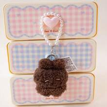 9cm Cute Sleeping Rabbit Plush Pendant, Bag Charm, Keychain, Gift, Backpack, Schoolbag Decoration - 9 Centimeters - View 8