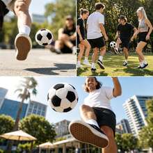 One Soccer Sandbag, Random Colors, Adult Soccer Sandbag, Contrasting Soft Balls, Suitable For Beginners, Outdoor Party Games. - 3-pink - View 2