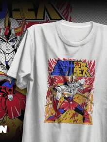 Camiseta Blanca de Manga Corta Sagitario Estampado, Algodón% Blanco, Transpirable y No Atrapasudor, Estilo Unisex, Cuello Redondo, 180g, Suave y Cómoda, Adecuada para Todas las Estaciones, como Regalo en Fiestas |   Diseño exquisito |   Suelto y cómodo |   Fácil de combinar | - Blanco - Ver 8