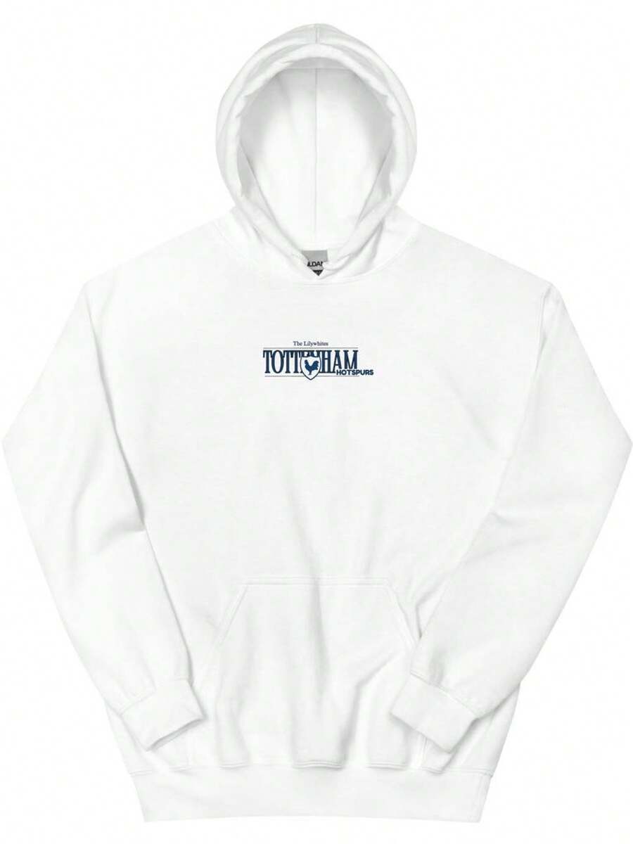 Tottenham Lilywhites Graphic Hoodie - Black - View 1