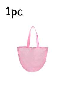 1 pieza Bolso de playa de malla de color brillante, bolso de fiesta de verano, bolso de malla con conchas marinas, bolsa de almacenamiento de playa colorida, bolsa de recolección de conchas marinas de malla, bolsa de almacenamiento de artículos de fiesta de playa, bolso de playa con conchas marinas, adecuado para artículos de fiesta de verano, actividades al aire libre, regalo para ella/él, bolso de conchas marinas - multicolor - Ver 10