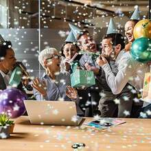 8 piezas de confeti para fiesta, confeti de estrellas plateadas, confeti para boda, cumpleaños, graduación, baby shower, aniversario, Navidad, Año Nuevo, suministros para fiesta - como en la imagen - Ver 5