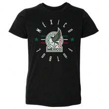 Camiseta de Fútbol Negra del Equipo Nacional de México para Niños Pequeños, Nivel 500 - Negro - Ver 6
