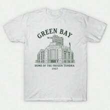 Camiseta del Estadio de Fútbol Americano de Green Bay - Negro - Ver 1