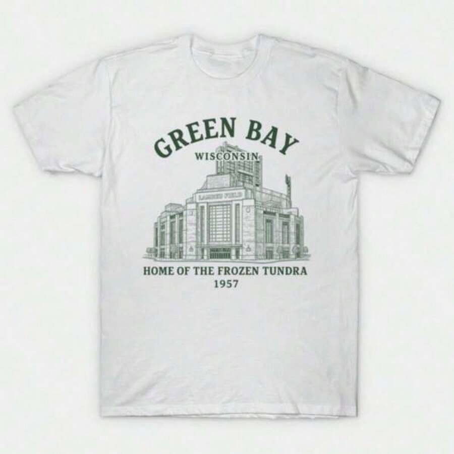 Camiseta del Estadio de Fútbol Americano de Green Bay - Negro - Ver 1