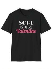 SOPE es mi camiseta de manga corta de San Valentín. - Negro - Ver 6