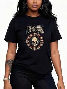 1 pcsCypress Hill - Atmosphere T-Shirt180g Algodón 100% - Blanco 3 - Ver 8