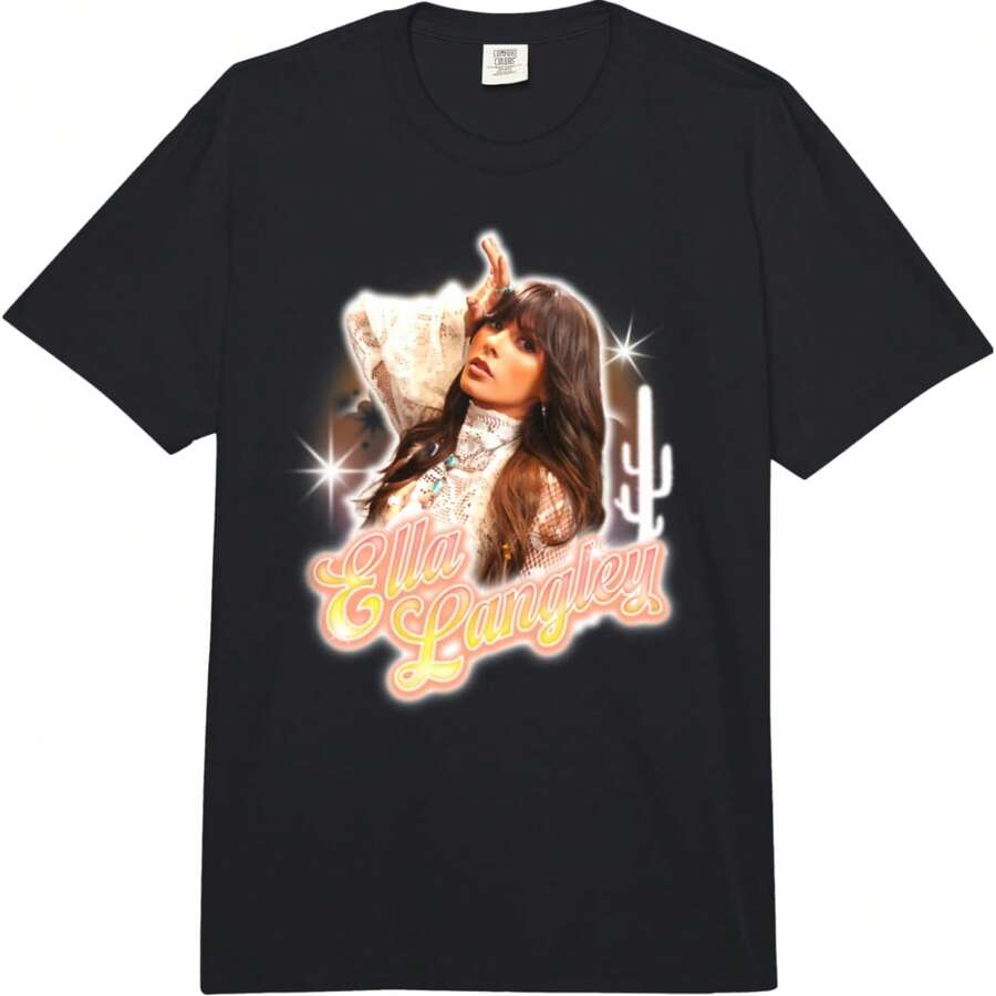 Desert Adult Heavyweight T-Shirt - Negro - Ver 1