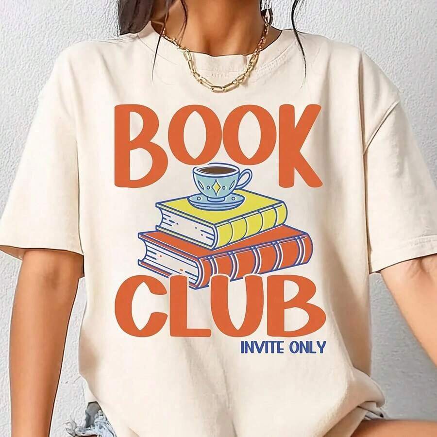 playeras de mujerLectura en club de lectura, regalo para amantes de los libros, lectura para apreciar el té, diseño de camiseta de lectura, amante de los librosG C1AmiS1eta de AL1Godn esencial uniS1ex, g de suavidad úniC1A. PensA1DA1 Para A1DAptarse a todaS1 Las perS1onas, hombres y mujeres por igual. Tela duradera de gran C1Alidad, listA1 Para cualquier corte, D1ELIC1A1DA al tacto pero construidA1 Para resistir. TopS1 Ligeros mujer, conjuntos otoñales, ropa de vaC1Aciones, disfraces de Halloween para ella.blusas casuales para dama - Blanco - Ver 1