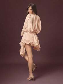 Women Midi Dresses - 老玫瑰 - 查看 3