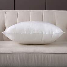 1/2 Set All-Season Soft Skin-Friendly Solid Color Chenille Throw Pillow (White Pillow Core + Pillowcase) Set, Cushion, Polyester Fiber Filling, Bedroom, Dining Room, Bed, Sofa, Car, Floor, Bench, Office, Cafe - Pillow Core + Pillowcase (lead Color) - View 6
