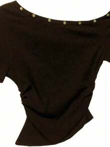 Women Tops - Black - View 8